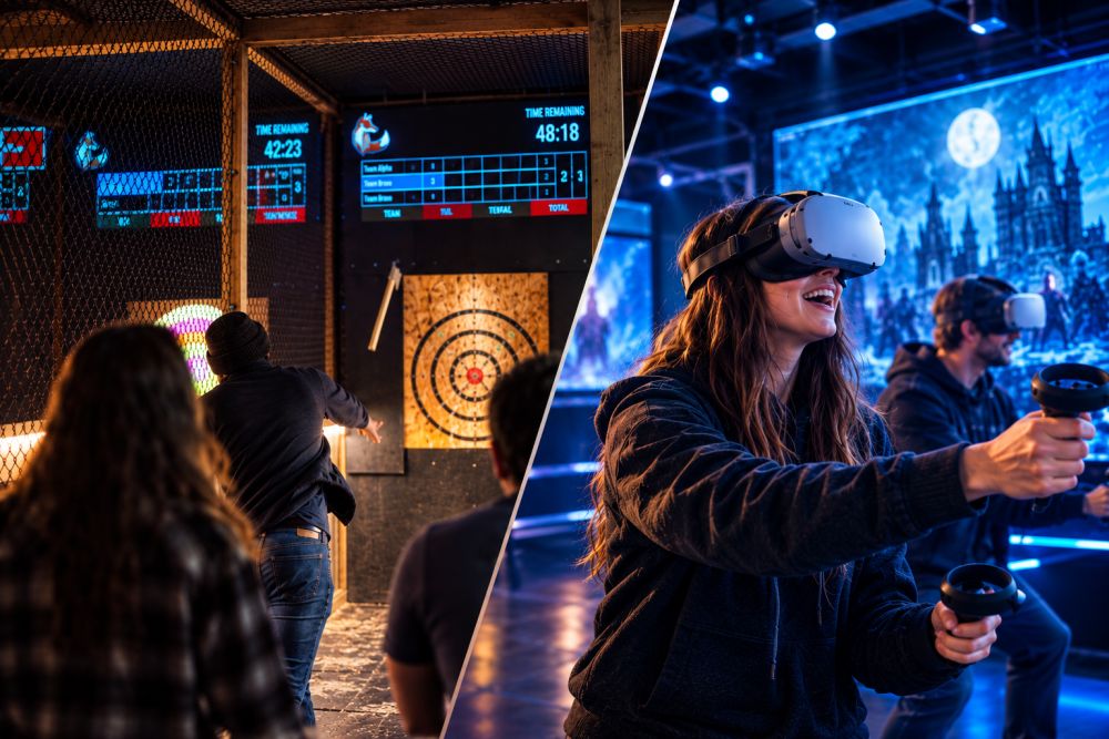 Team Building Évasion VR + Haches